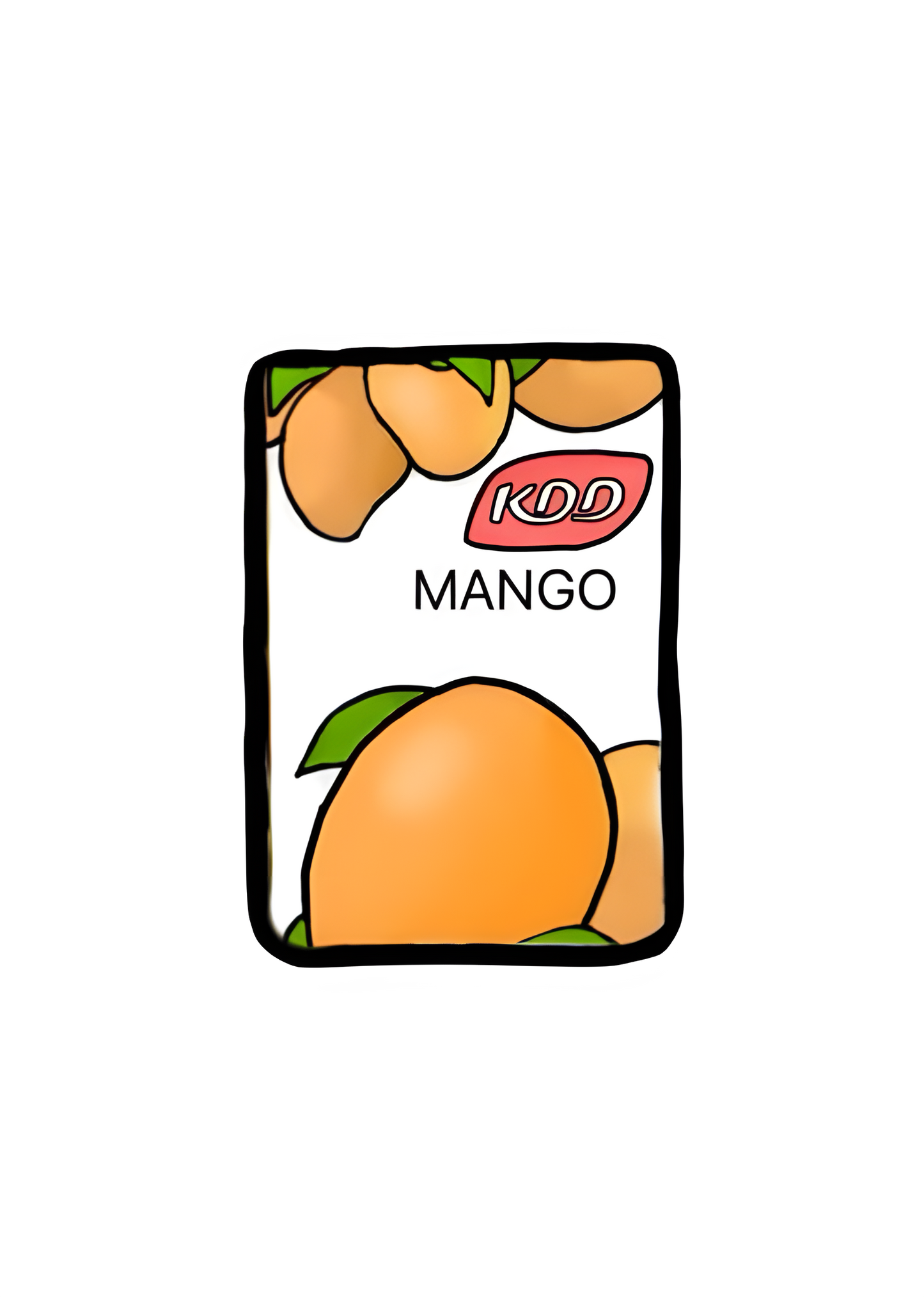 kdd mango stcker