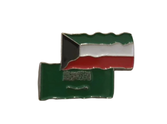ستيكر حديد كويت سعوديه pin