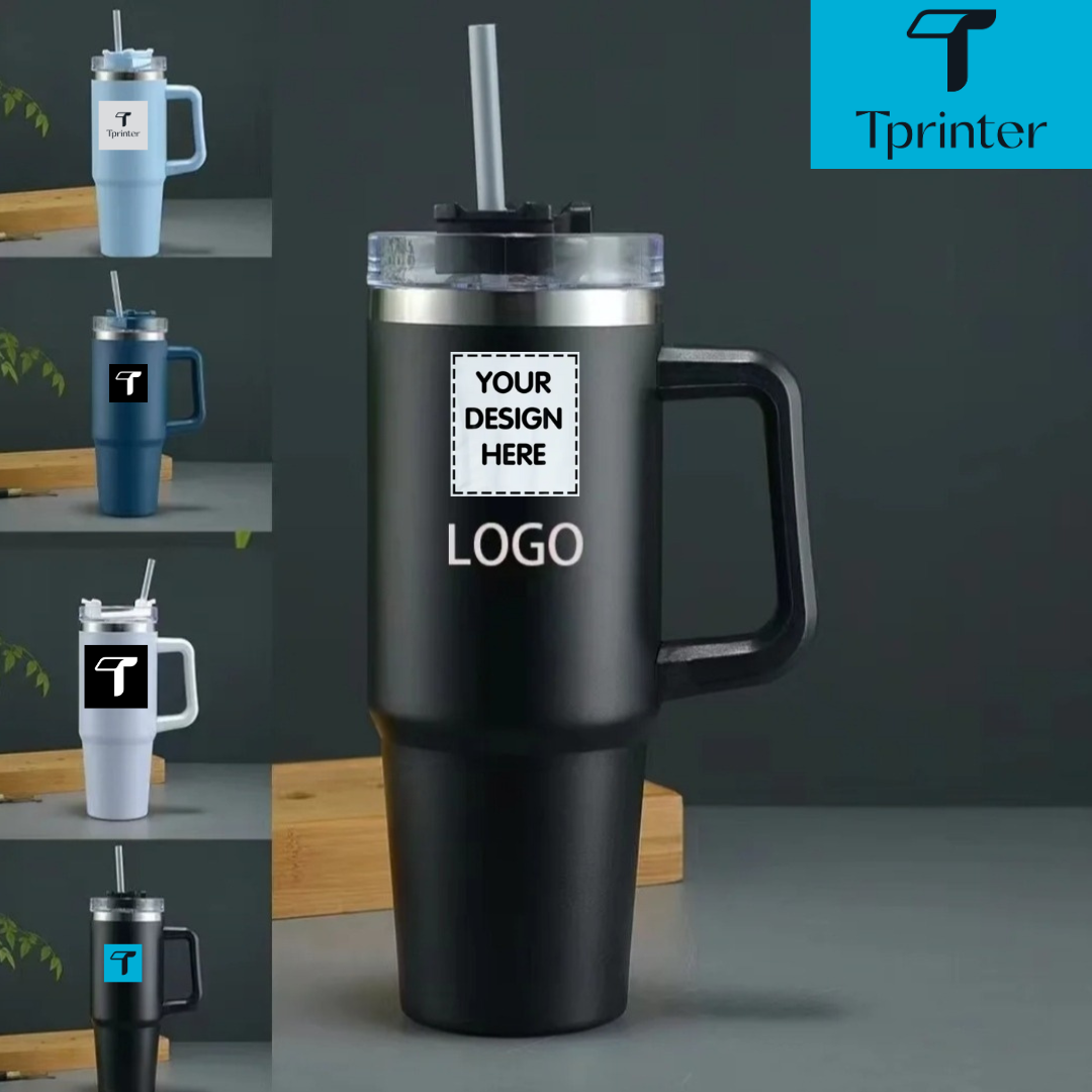 water bottle 40 oz+ printing or laser engraving