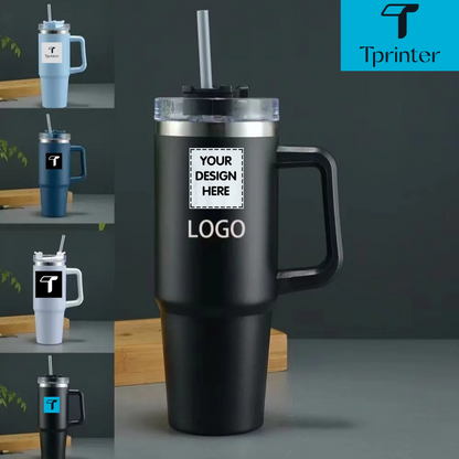 water bottle 40 oz+ printing or laser engraving