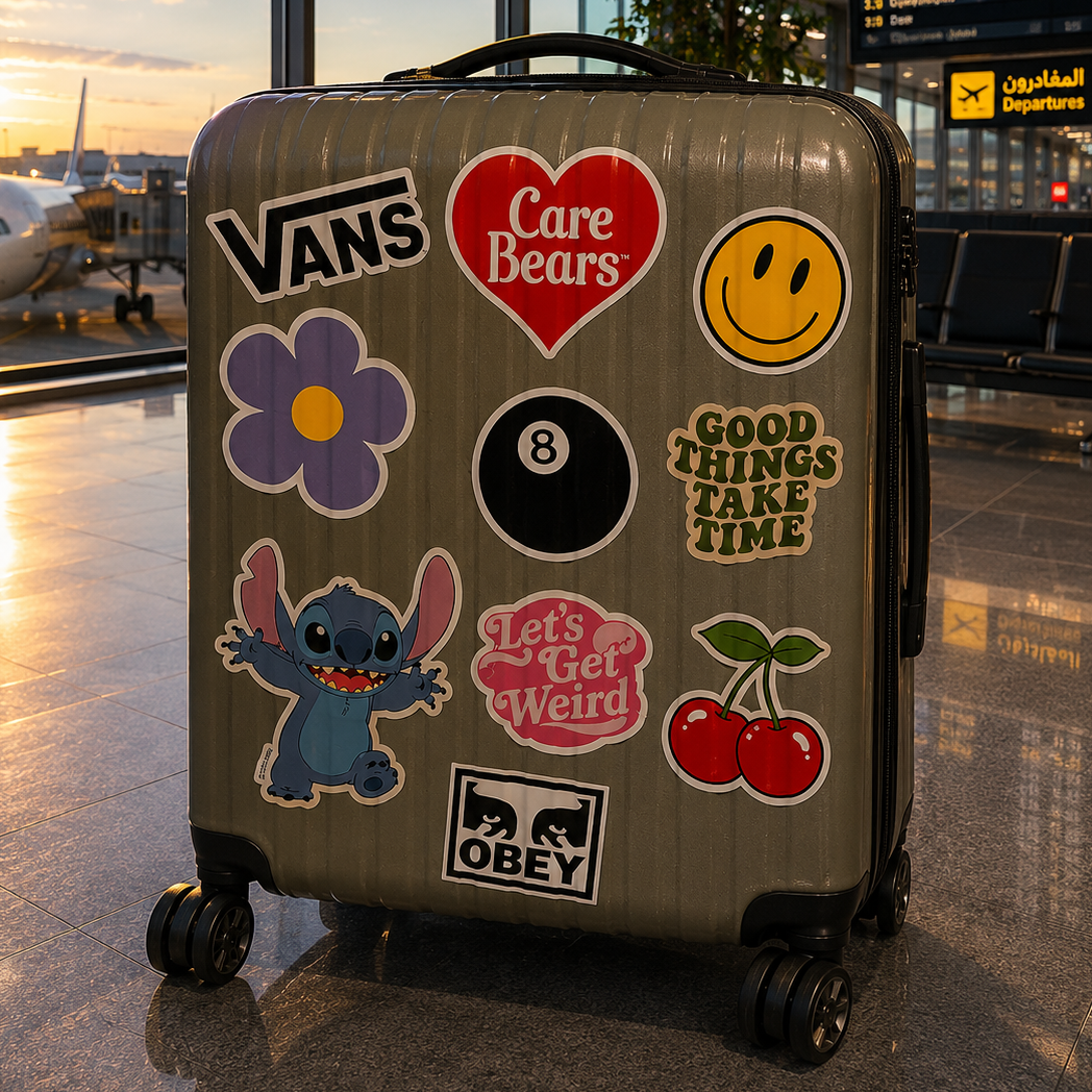 حبه واحده تصميم خاص حجم كبير لحقيبه السفر one piece bif for luggage