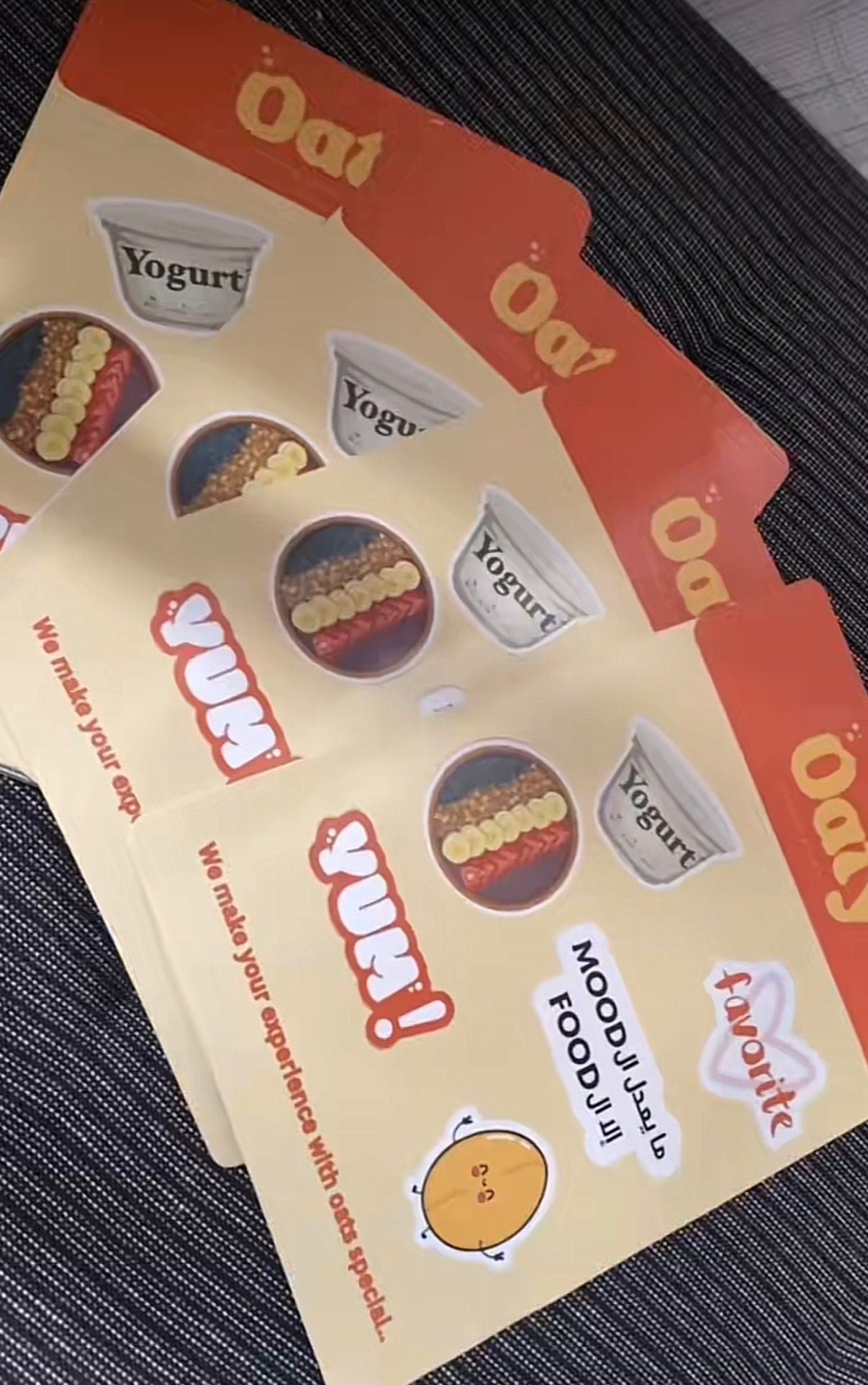 sticker sheet (3 sizes) ثلاثة احجام لاصحاب المشاريع