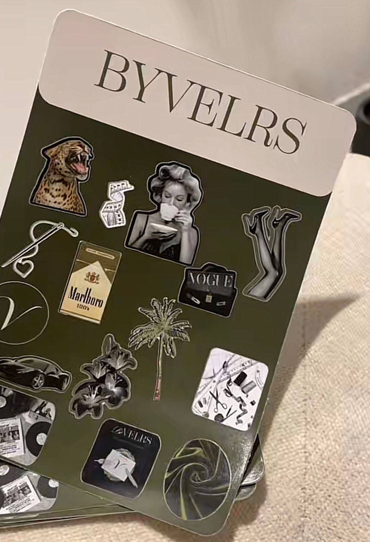 sticker sheet (3 sizes) ثلاثة احجام لاصحاب المشاريع